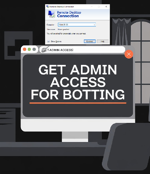BOTTING ADMIN RDP